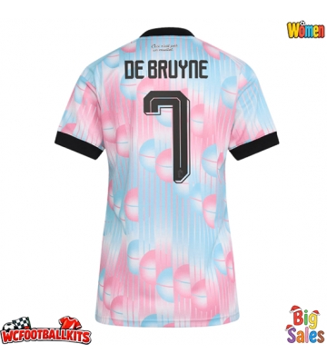 Belgium Kevin De Bruyne #7 Replica Away Stadium Shirt for Women World Cup 2026 Short Sleeve